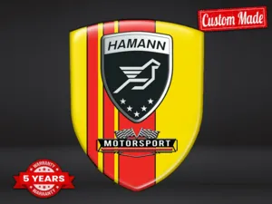 Hamann Emblèmes Auto Perso Design Max Stylé Pro Résistants
